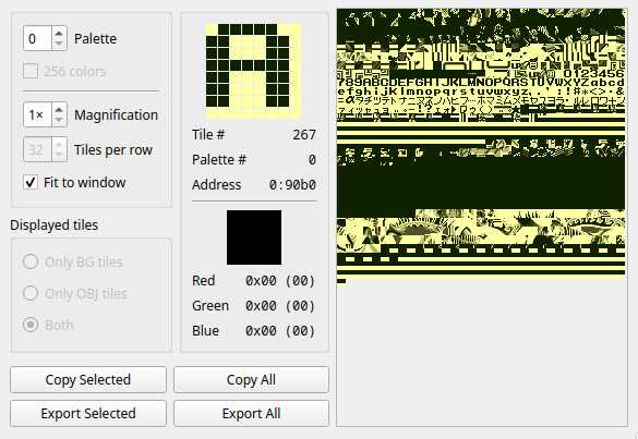 vram contents when displaying Bladefly (DM4-Judah)